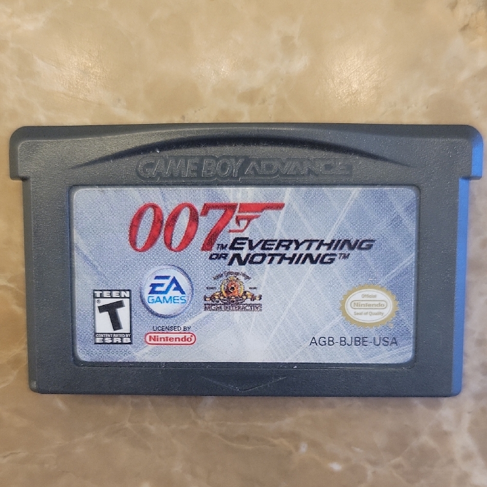Nintendo Game Boy Advance 007: Everything or Nothing